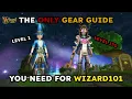 The ONLY Wizard101 Gear Guide You Need PvE 2025