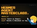 Hermes Agent Masterclass 3 Memory Plugins Honcho and Obsidian