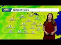 Heat sun and scattered storms expected Saturday