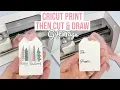 CRICUT GIFT TAGS HOW TO PRINT THEN CUT WRITE ON THE BACK