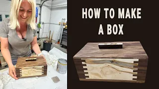How To Make A Beautiful Box Step By Step Tutorial Gift Idea Woodworking Project 