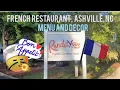 RENDEZVOUS FRENCH RESTAURANT IN ASHVILLE DECOR
