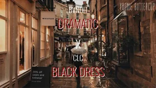  mashup bvndit x clc dramatic x black dress