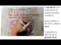 Notation for sequences
