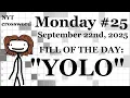 Monday 25 DOWNS ONLY CHALLENGE -
