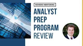 Romero Mentoring Review - Analyst Prep Program