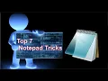 Top 7 Notepad Tricks and Hacks vbs Tricks bat Tricks Notepad Fake Virus Script Programmers100p