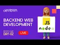 Backend Web Development with JavaScript and Node js Free 7 Days LIVE Bootcamp - Day 2