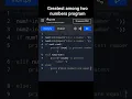 Greatest of two numbers program-python