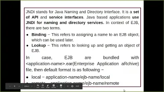 Enterprise Java - Unit 4 Chapter 5