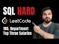 185 Department Top Three Salaries
