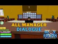 All Manager Dialogue Their Meanings in Blox Fruits How To Talk To The Manager in Blox Fruits