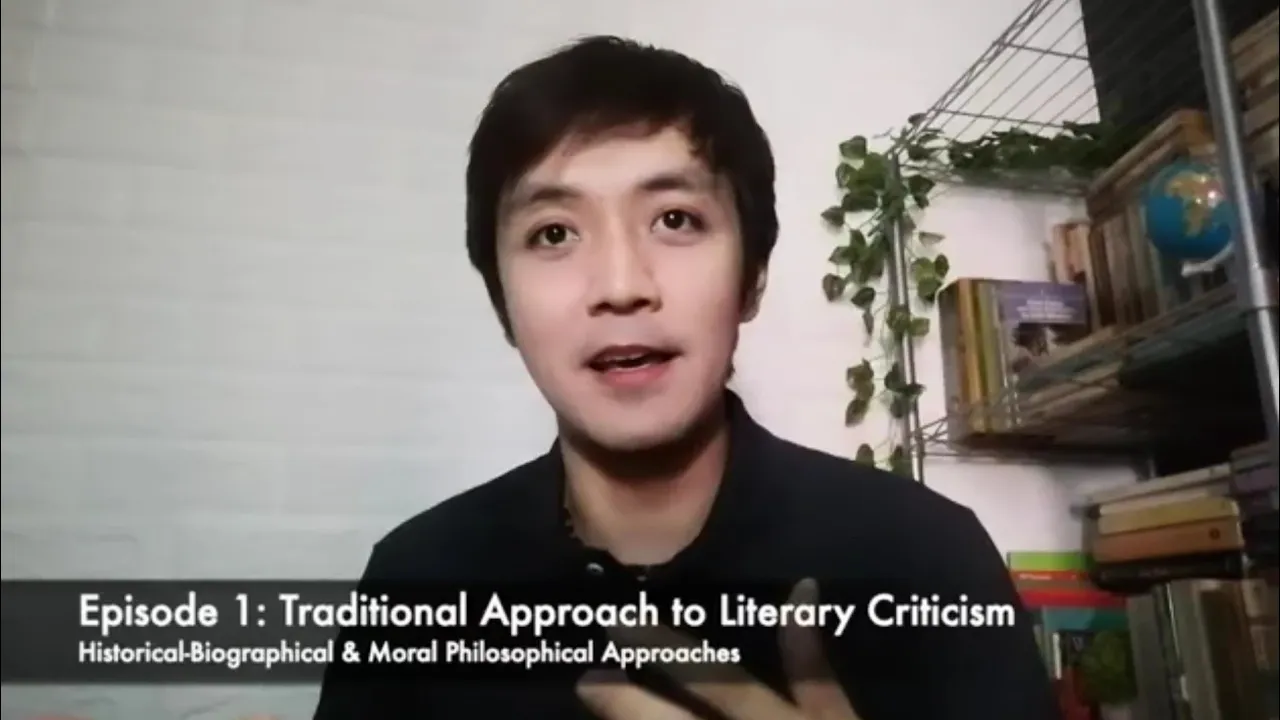 Literary Criticism Ep 1: Traditional Approaches (Historical-Biographical & Moral-Philosophical)