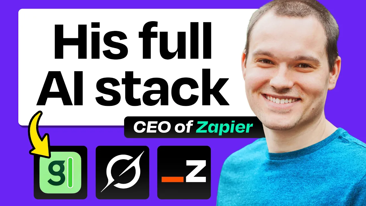 Zapier's CEO shares his personal AI stack | Wade Foster