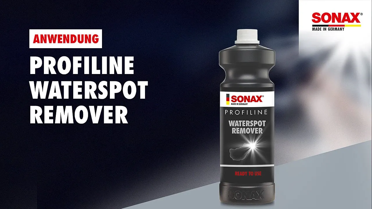 Anwendung SONAX PROFILINE WaterspotRemover