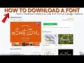 How to Download a Font from Creative Fabrica Install Use Fonts in Cricut Design Space