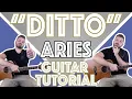 Aries - DITTO Guitar Tutorial EASY Guitar Chords Lesson