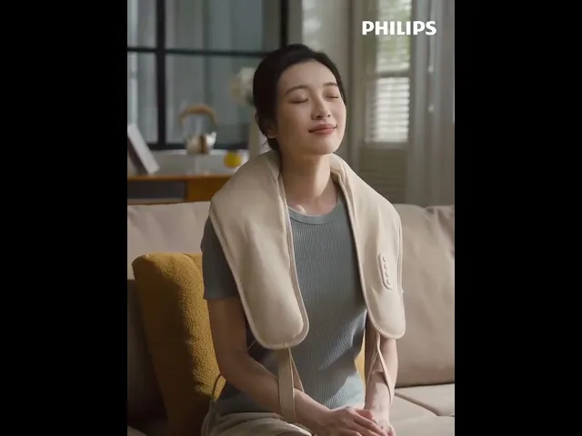Philips PPM3209N เครื่องนวดคอบ่าไหล่ 3D 4 หัวนวด 5 โหมด