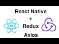 Redux Tutorial Using Axios