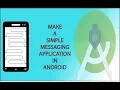 SMS app in Android