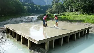 Two Sisters Build A Perfect Villa House Next To The Lake In Just 30 Days Freefootsteps877 