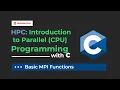 2 Basic MPI Function MPI - Init MPI