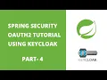 Spring Security Oauth2 Tutorial with Keycloak - Part 4