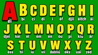 🇺🇸 El Abecedario en inglés A-Z | Pronunciación fácil para principiantes en EE. UU.