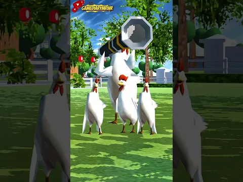 Ayam menjaga telur telurnya 😁 #sakuraschoolsimulator #sakura #shorts
