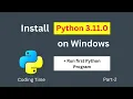 How to Install Python on Windows