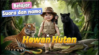 Mengenal Nama dan Suara Hewan di Hutan