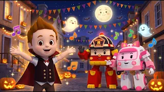 万圣节安全小知识🎃│消防安全人气小插曲🚒│万圣节派对│消防安全丛书│消防训练│儿童动画片│变形警车珀利TV 中文注意山路