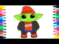 STAR WARS Coloring Pages How to Color YODA NCS MUSIC