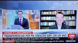 Arthur Igreja: Entrevista CNN Brasil - 1 ano de PIX no Brasil