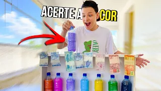 JOGO DA GARRAFA - QUEM ACERTAR A COR, VENCE!