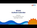 Outlook Calendar