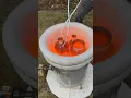 Raku firing in trash can kiln step-by-step instructions