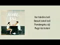 Download Lagu Lavora - Akhire Bali ( Lirik Lagu )