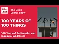 100 Years of 100 Things Partisanship and Inaugural Addresses The Brian Lehrer Show