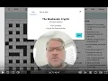The struggle continues Cryptic Crossword Apprentice Class - 16 May 2026 Globe and Mail Weekender
