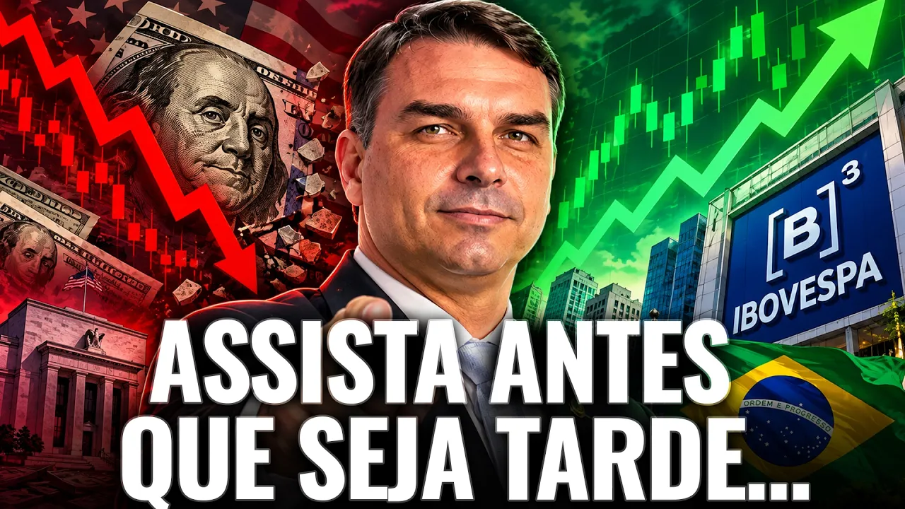 FLÁVIO BOLSONARO NA FRENTE E BOLSA DISPARANDO (ainda vale a pena investir?)