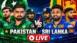 Pakistan vs Sri Lanka LIVE | ODI Tri-Series Live | PAK vs SL Live Cricket | Babar Azam