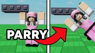 roblox, but you can parry the obby to beat it
