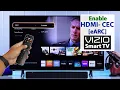 Vizio Smart TV MI ARC eARC Setup - How to Enable
