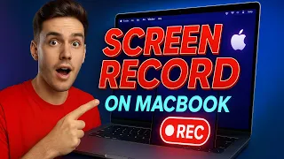 How to Screen Record on Mac No Software - MacBook Screen Recording Tutorial 2025