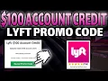 Lyft Promo Code 2023 100 Account Credit Discount Code New Existing users