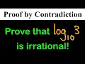 Proof by Contradiction Tutorial and Example