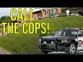THE COPS WERE CALLED AT THIS GARAGE SALE