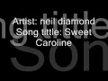Neil Diamond - "Sweet Caroline" [Lyrics]