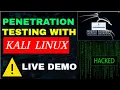 Live Ethical Hacking Demo Penetration Testing with Kali Linux Metasploit